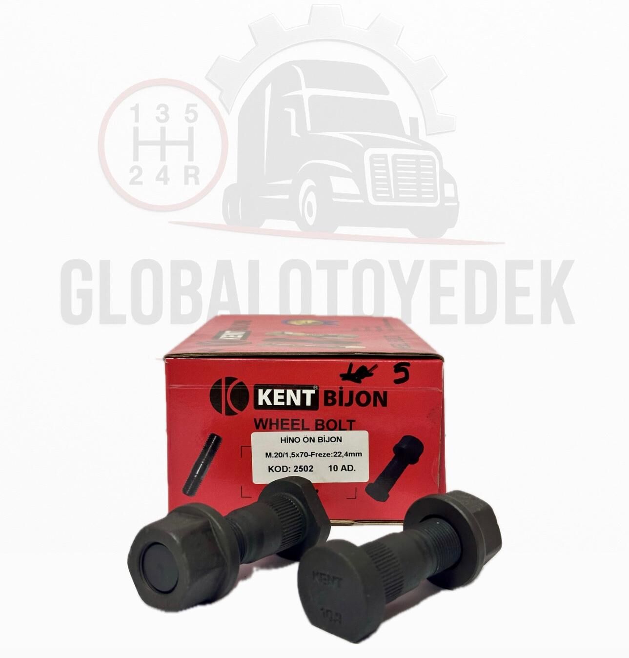 BİJON SAPLAMASI ÖN SOMUNLU FB112-HİNO KENT 2502