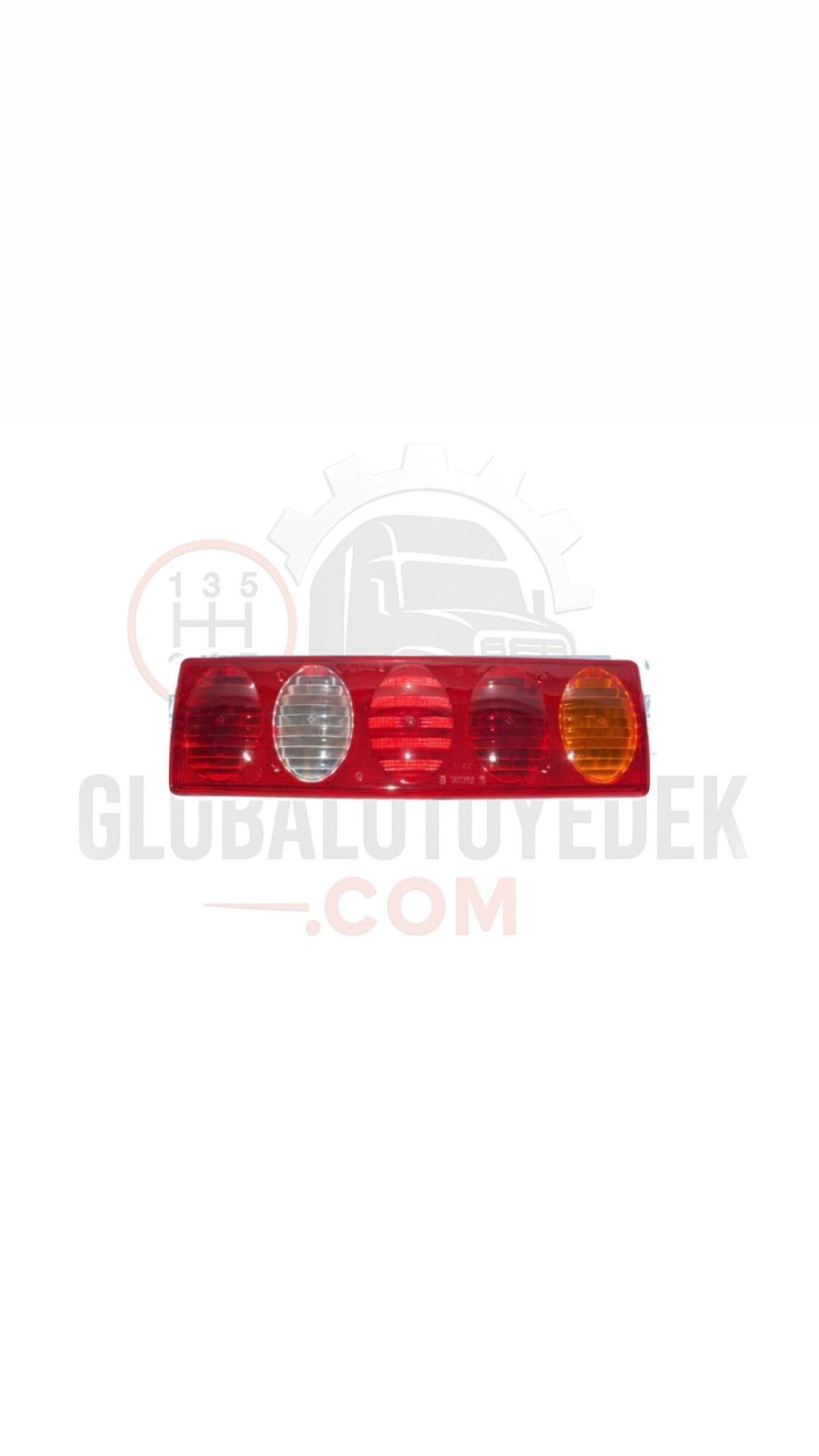 HİNO FB112 STOP LAMBA CAMI MERCEKLİ TİP (41X12.5 CM )